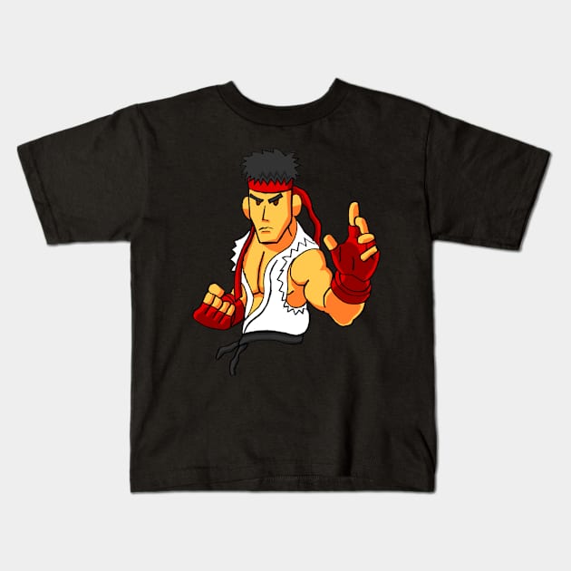 Ryu Kids T-Shirt by OakBad